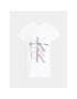 Calvin Klein Jeans T-Shirt Monogram Repeat IG0IG02263 Bílá Slim Fit - Pepit.cz