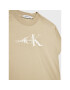 Calvin Klein Jeans T-Shirt Natural Dye Monogram IB0IB01532 Béžová Relaxed Fit - Pepit.cz