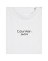 Calvin Klein Jeans T-Shirt Stack Logo IN0IN00021 Bílá Regular Fit - Pepit.cz