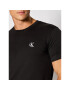 Calvin Klein Jeans T-Shirt Tee Shirt Essential J30J314544 Černá Slim Fit - Pepit.cz