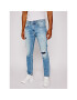 Calvin Klein Jeans Tapered Fit džíny J30J312371 Tmavomodrá Tapered - Pepit.cz