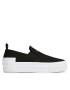 Calvin Klein Jeans Tenisky Bold Vulc Flat Slipon YW0YW01040 Černá - Pepit.cz