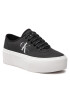 Calvin Klein Jeans Tenisky Cupsole Flatform Laceup Low Txt YW0YW00766 Černá - Pepit.cz