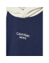 Calvin Klein Jeans Tepláková souprava Block Stack Logo IB0IB01299 Tmavomodrá Regular Fit - Pepit.cz