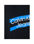 Calvin Klein Jeans Teplákové kalhoty Maxi Block Logo IB0IB01591 Černá Regular Fit - Pepit.cz