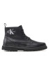 Calvin Klein Jeans Turistická obuv Lug Mid Laceup Boot YM0YM00543 Černá - Pepit.cz