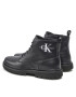 Calvin Klein Jeans Turistická obuv Lug Mid Laceup Boot YM0YM00543 Černá - Pepit.cz