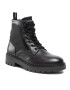 Calvin Klein Jeans Turistická obuv Military Boot Mix Material YM0YM00409 Černá - Pepit.cz