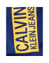 Calvin Klein Jeans Vatovaná bunda Stamp Logo IB0IB00375 Tmavomodrá Regular Fit - Pepit.cz