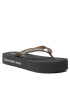 Calvin Klein Jeans Žabky Beach Sandal Flatform Logo YW0YW01092 Černá - Pepit.cz