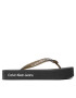 Calvin Klein Jeans Žabky Beach Sandal Flatform Logo YW0YW01092 Černá - Pepit.cz