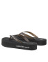 Calvin Klein Jeans Žabky Beach Sandal Flatform Logo YW0YW01092 Černá - Pepit.cz