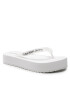 Calvin Klein Jeans Žabky Beach Sandal Flatform YW0YW00716 Bílá - Pepit.cz