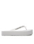 Calvin Klein Jeans Žabky Beach Sandal Flatform YW0YW00716 Bílá - Pepit.cz