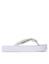 Calvin Klein Jeans Žabky Beach Sandal Flatform YW0YW00716 Bílá - Pepit.cz