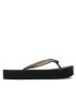 Calvin Klein Jeans Žabky Beach Sandal Flatform YW0YW00716 Černá - Pepit.cz