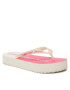 Calvin Klein Jeans Žabky Beach Sandal Flatform YW0YW00716 Écru - Pepit.cz