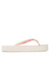 Calvin Klein Jeans Žabky Beach Sandal Flatform YW0YW00716 Écru - Pepit.cz