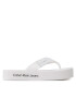 Calvin Klein Jeans Žabky Flatform Flipflop YW0YW00993 Bílá - Pepit.cz