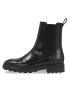 Calvin Klein Kotníková obuv s elastickým prvkem Cleat Chelsea Boot - Epi Mn Mx HW0HW01699 Černá - Pepit.cz