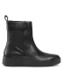 Calvin Klein Kotníková obuv s elastickým prvkem Crepe Chelsea Boot HW0HW01259 Černá - Pepit.cz