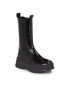 Calvin Klein Kotníková obuv s elastickým prvkem Pitched Chelsea Boot HW0HW01686 Černá - Pepit.cz