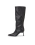 Calvin Klein Kozačky Geo Stiletto Knee Boot 70 HW0HW01691 Černá - Pepit.cz