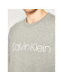 Calvin Klein Mikina Logo K10K104059 Šedá Regular Fit - Pepit.cz