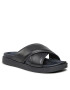 Calvin Klein Nazouváky Criss Cross Sandal Lth HM0HM01069 Černá - Pepit.cz