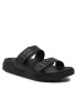 Calvin Klein Nazouváky Double Strap Sandal Lth HM0HM00467 Černá - Pepit.cz