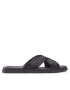 Calvin Klein Nazouváky Webbing Cross Sandal Wb HM0HM00462 Černá - Pepit.cz