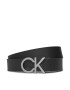 Calvin Klein Pánský pásek Ck Rev.Adj. New Mono Belt 3.5Cm K50K510075 Černá - Pepit.cz