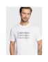 Calvin Klein Performance T-Shirt 00GMF2K112 Bílá Regular Fit - Pepit.cz