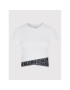 Calvin Klein Performance T-Shirt 00GWF1K148 Bílá Slim Fit - Pepit.cz