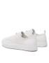 Calvin Klein Plátěnky Low Top Lace Up Lth HM0HM01045 Bílá - Pepit.cz