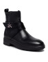 Calvin Klein Polokozačky Cleat Riding Boot HW0HW00595 Černá - Pepit.cz