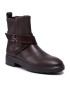 Calvin Klein Polokozačky Cleat RIding Boot HW0HW00595 Hnědá - Pepit.cz