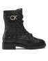 Calvin Klein Polokozačky Combat Boot HW0HW01525 Černá - Pepit.cz