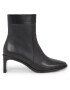 Calvin Klein Polokozačky Curved Stil Ankle Boot 55 HW0HW01889 Černá - Pepit.cz