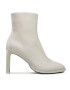 Calvin Klein Polokozačky Curved Stil Ankle Boot 80 HW0HW01240 Béžová - Pepit.cz