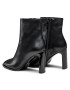 Calvin Klein Polokozačky Curved Stil Ankle Boot 80 HW0HW01541 Černá - Pepit.cz