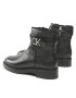 Calvin Klein Polokozačky Rubber Sole Ankle Boot Hw Wl-Lth HW0HW01257 Černá - Pepit.cz