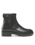 Calvin Klein Polokozačky Rubber Sole Ankle Boot HW0HW01258 Černá - Pepit.cz