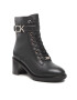 Calvin Klein Polokozačky Rubber Sole Comb Boot HW0HW01256 Černá - Pepit.cz