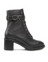 Calvin Klein Polokozačky Rubber Sole Comb Boot HW0HW01256 Černá - Pepit.cz