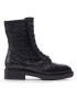 Calvin Klein Polokozačky Rubber Sole Combat Boot HW0HW01292 Černá - Pepit.cz