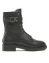 Calvin Klein Polokozačky Rubber Sole Combat Boot W Hw HW0HW01254 Černá - Pepit.cz