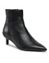 Calvin Klein Polokozačky Wrapped Stil Ankle Boot 50 HW0HW01838 Černá - Pepit.cz