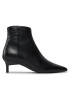 Calvin Klein Polokozačky Wrapped Stil Ankle Boot 50 HW0HW01838 Černá - Pepit.cz