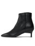 Calvin Klein Polokozačky Wrapped Stil Ankle Boot 50 HW0HW01838 Černá - Pepit.cz